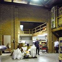 Colour picture: interior of Mortdale premises - currently still tenanted.