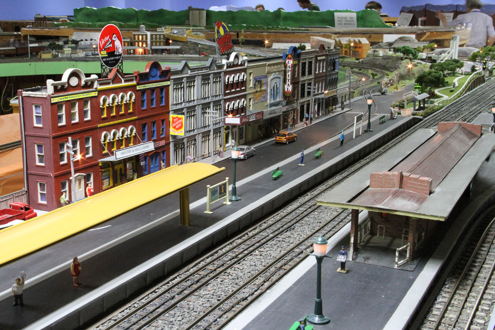 Two mainline stations - Central and Hoganvale*