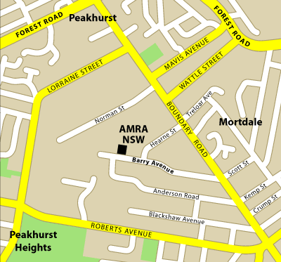 AMRA NSW in Barry Avenue Mortdale